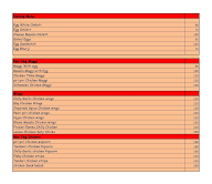 Frozen Flames Cafe menu 2