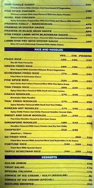 Spice Up Veg Restaurant menu 4