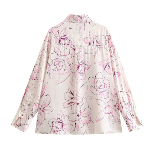 Title 3, Womens Fashionable Printed Silk Satin Textured...