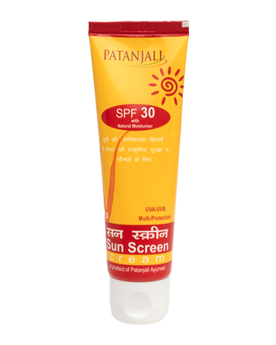 Patanjali Sun Screen Cream - 50 gm