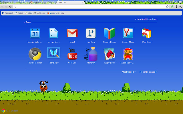 Duck Hunt Theme for Google Chrome™ chrome extension