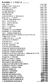 Sri Lakshmi Restaurant menu 7