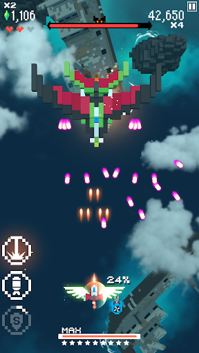 Sky Wings: Pixel Fighter 3D  [Mod Money]