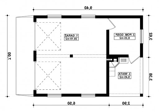 G253 - Rzut parteru