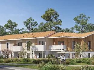 Programme immobilier neuf Le Domaine des Oyats à Biscarrosse (40)