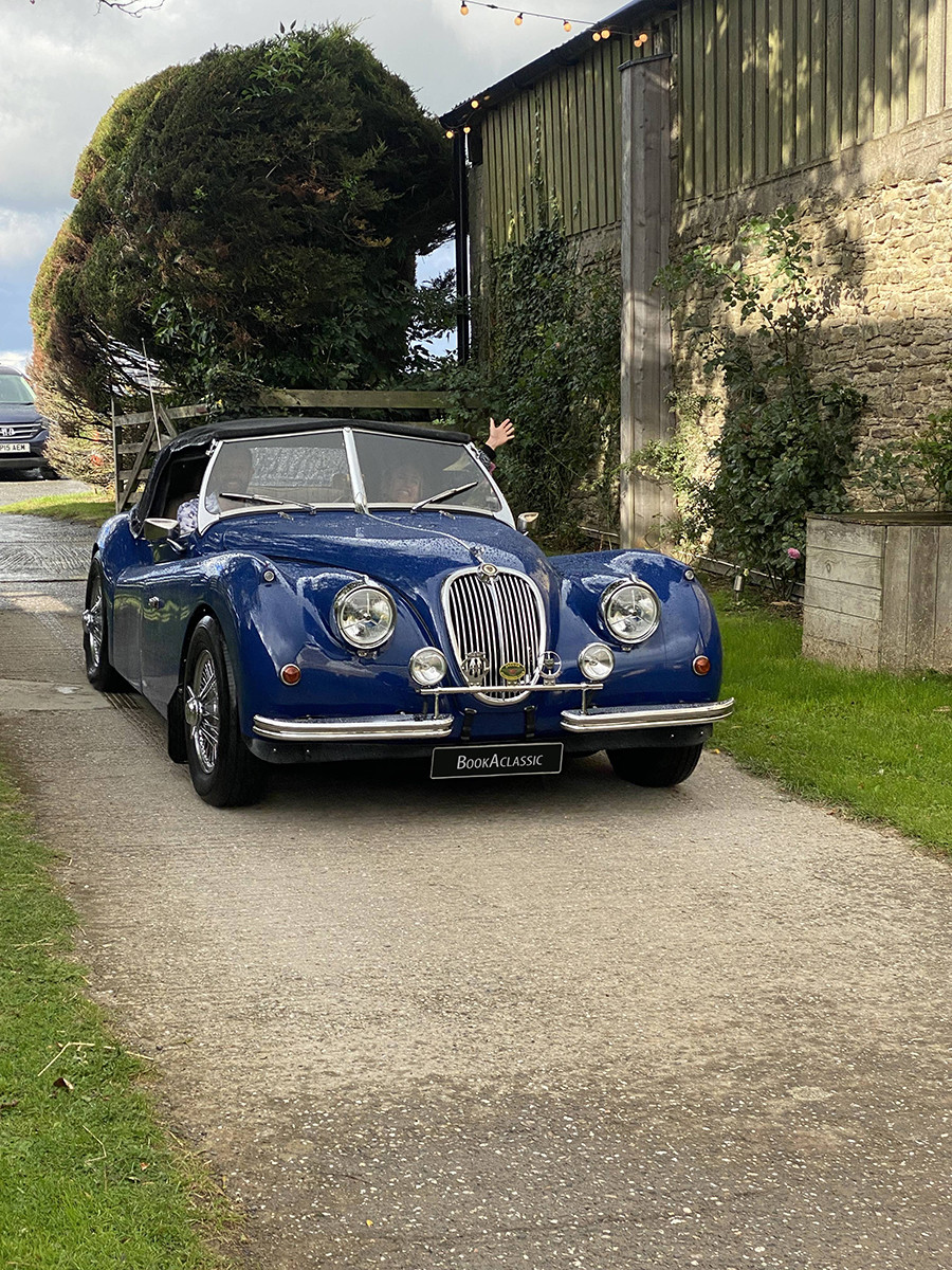 Jaguar Xk120 Replica Hire Rotherham