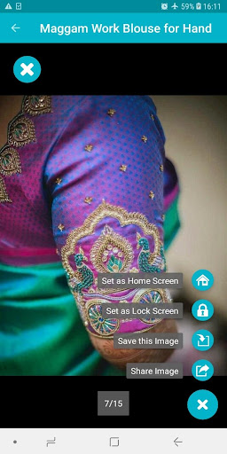 Maggam Work Blouse Design For Hands