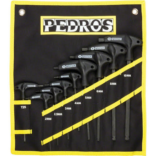 Pedro's Pro T/L Handle Hex Set 2-10mm with Torx 25