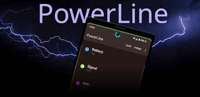 PowerLine: status bar meters Screenshot