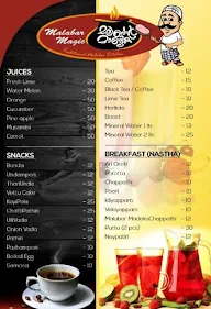 Malabar Magic Restaurant menu 1