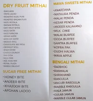 Sukhadia Sweets & Snacks menu 2