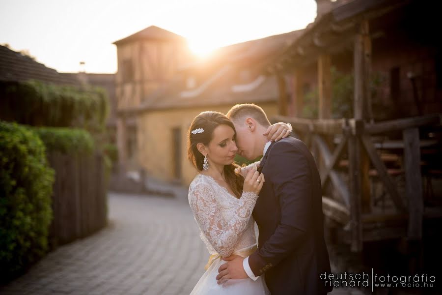 Photographe de mariage Richárd Deutsch (ricciohu). Photo du 3 mars 2019