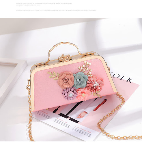 Title 1, Flower chain small bag, perfect for carrying es...