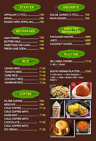 Ayappa Cafe menu 3