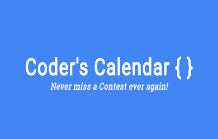 Coder's Calendar small promo image