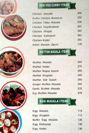 Akshaya Ko menu 