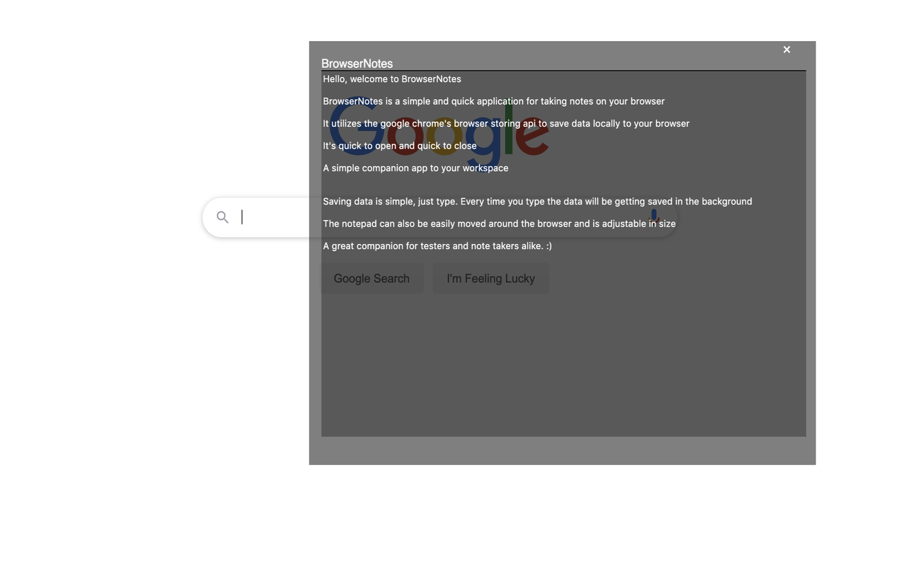 BrowserNotes Preview image 3