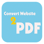 Cover Image of Download Convert web to PDF 3.1.1 APK