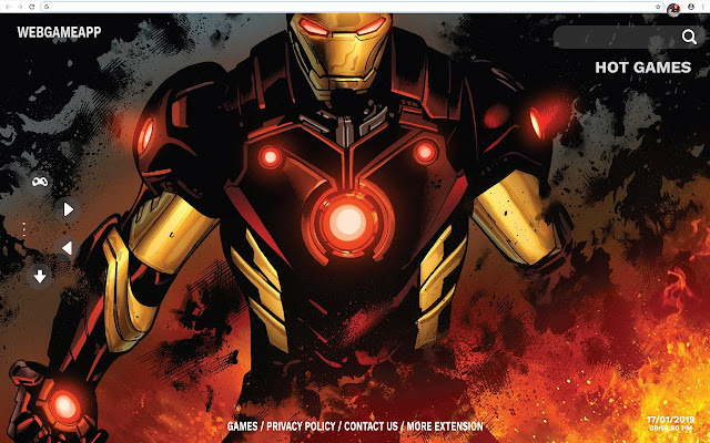 Iron Man Wallpapers New Tab Background