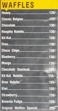 Original Ice Creams menu 3
