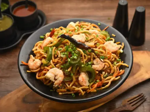 Schezwan Prawn Noodles