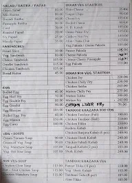 Alok Restaurant & Bar menu 1