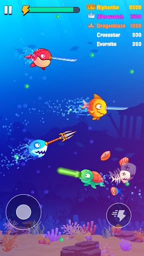 Screenshot Deep sea Fish.io