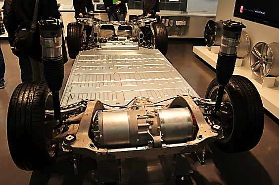 Động cơ điện trên xe Tesla