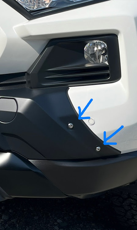 RAV4のハイブリッドアドベンチャー・rav4のある生活・TRD フロントバンパーガーニッシュに関するカスタム事例の投稿画像1枚目