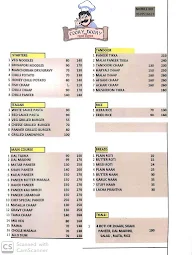 Cooky Dooky menu 1