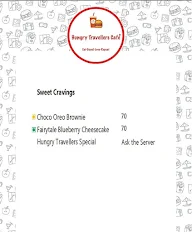 Hungry Travellers Cafe menu 4