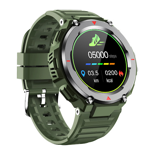 Title 2, S25 Round Screen Smart Sports Watch boasts a la...