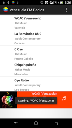 Venezuela FM Radios