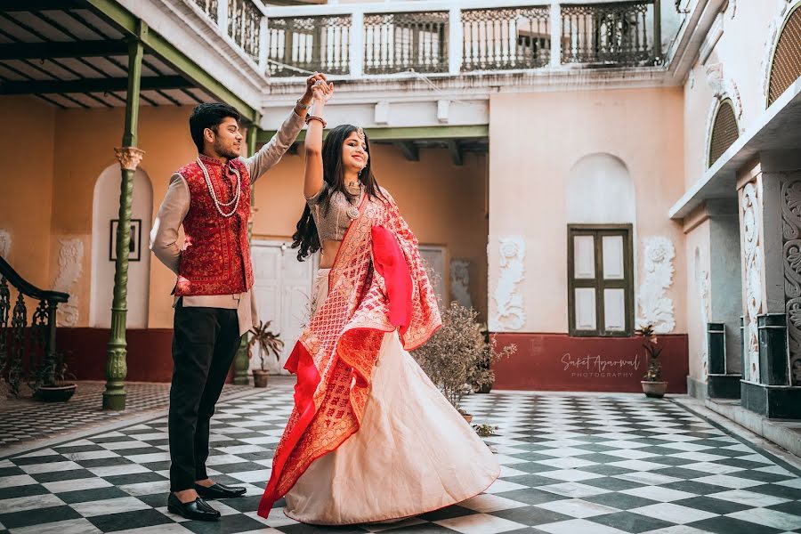 Fotografo di matrimoni Saket Agarwal (saket). Foto del 9 dicembre 2020