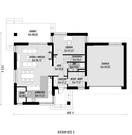 E-220 - Rzut parteru