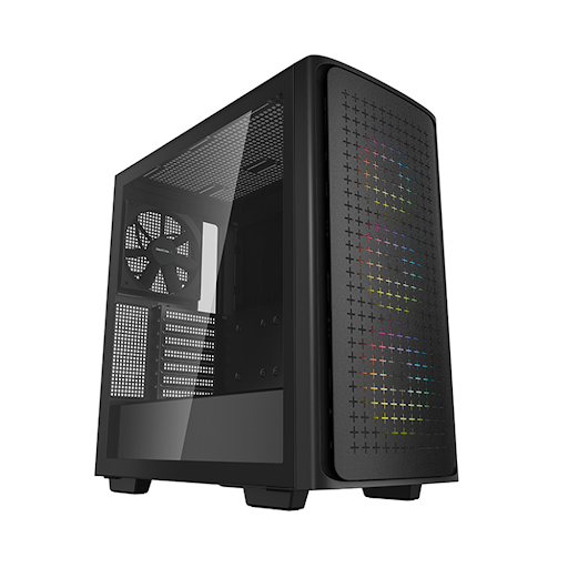 Vỏ Case Deepcool CK560 Black (3 Fan ARGB + 1 Fan Black)