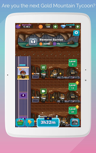 Idle Miner Gold Mountain Tycoon