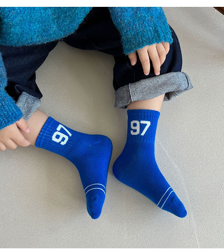 Title 5, Childrens cotton socks for autumn and winter, ...