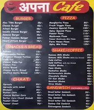 Apna Cafe menu 1