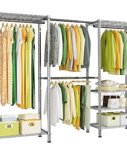 Heavy Duty Clothes Garment Rack Hanger (70.8