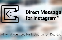 Direct Message for Instagram™ small promo image