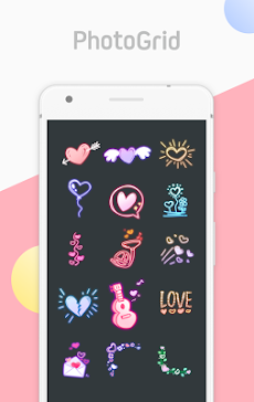 PG Love - Rainbow Sticker Pack from Photo Gridのおすすめ画像3