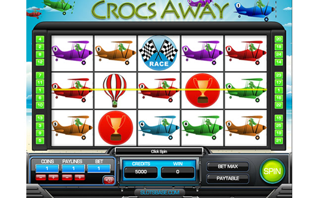 Crocs Away Pokie chrome extension