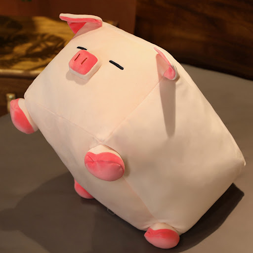 Title 3, Cartoon Pig Plush Toy Pillow for Various Places...
