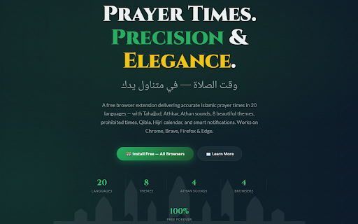 Salat Time وقت الصلاة screenshot 1