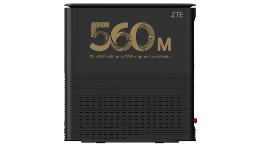 ZTE maintains number one ranking in global PON CPE shipments.