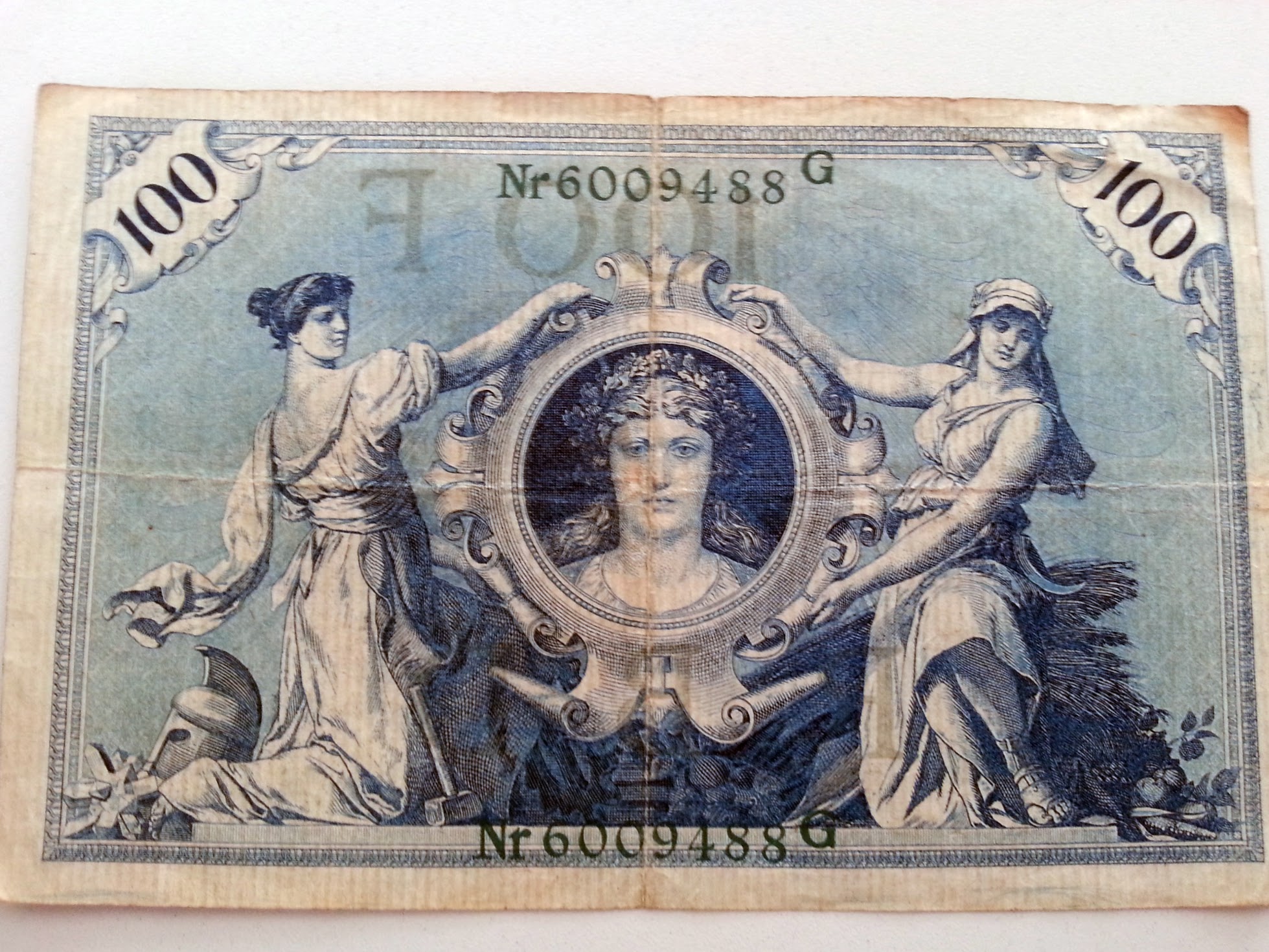 100 Reichsmark 19080207
