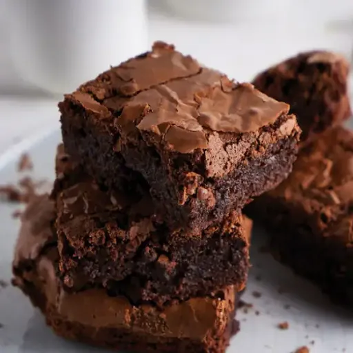 Eggless Chocolate Fudge Brownie