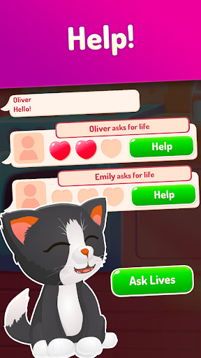 Screenshot Feed the cat: My virtual pet