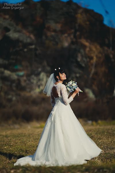 Fotografo di matrimoni Anton Grigorev (grigoryev). Foto del 15 febbraio 2016